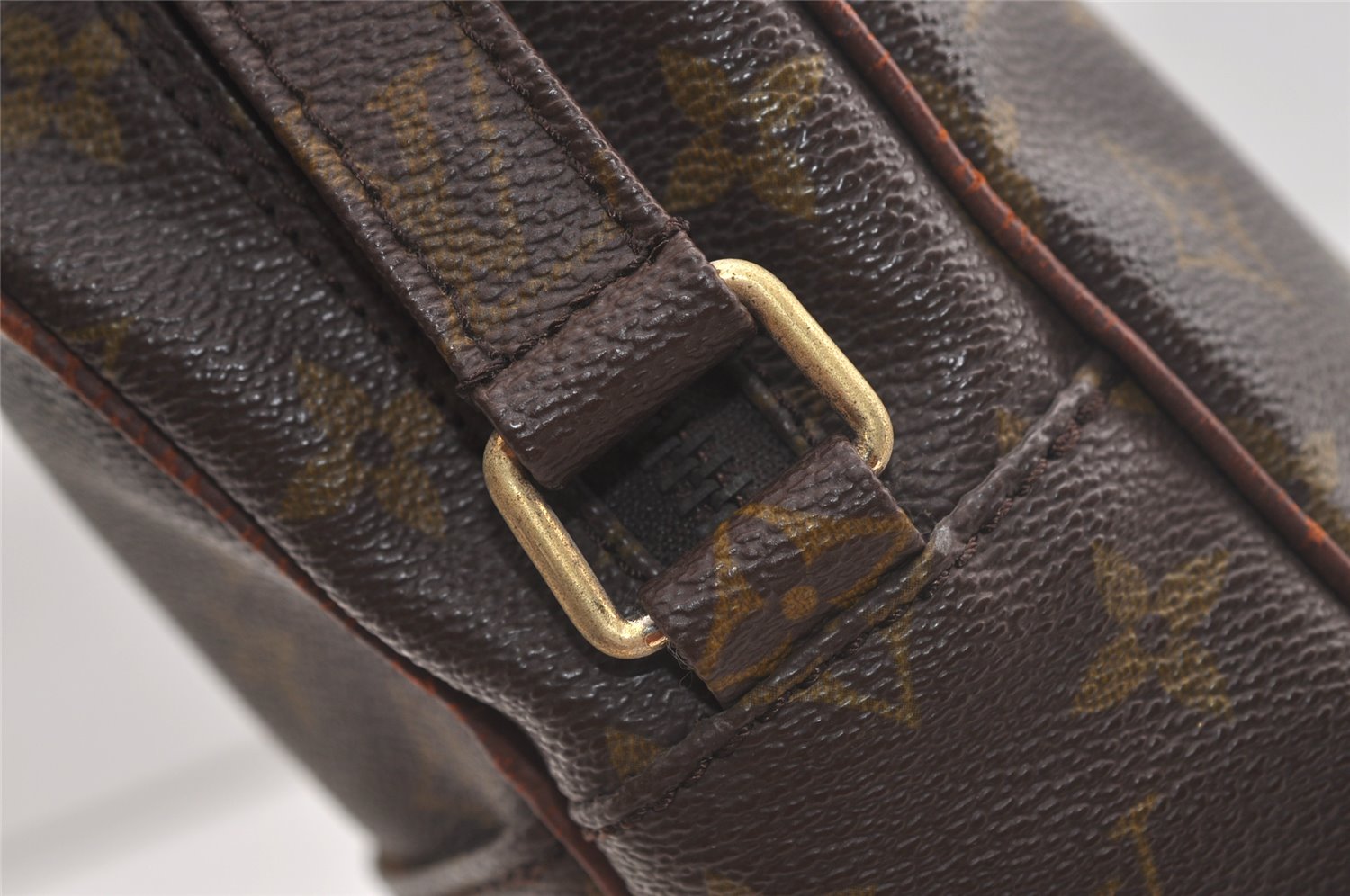 Auth Louis Vuitton Monogram Petit Marceau Shoulder Cross Bag Old Model LV 4539K