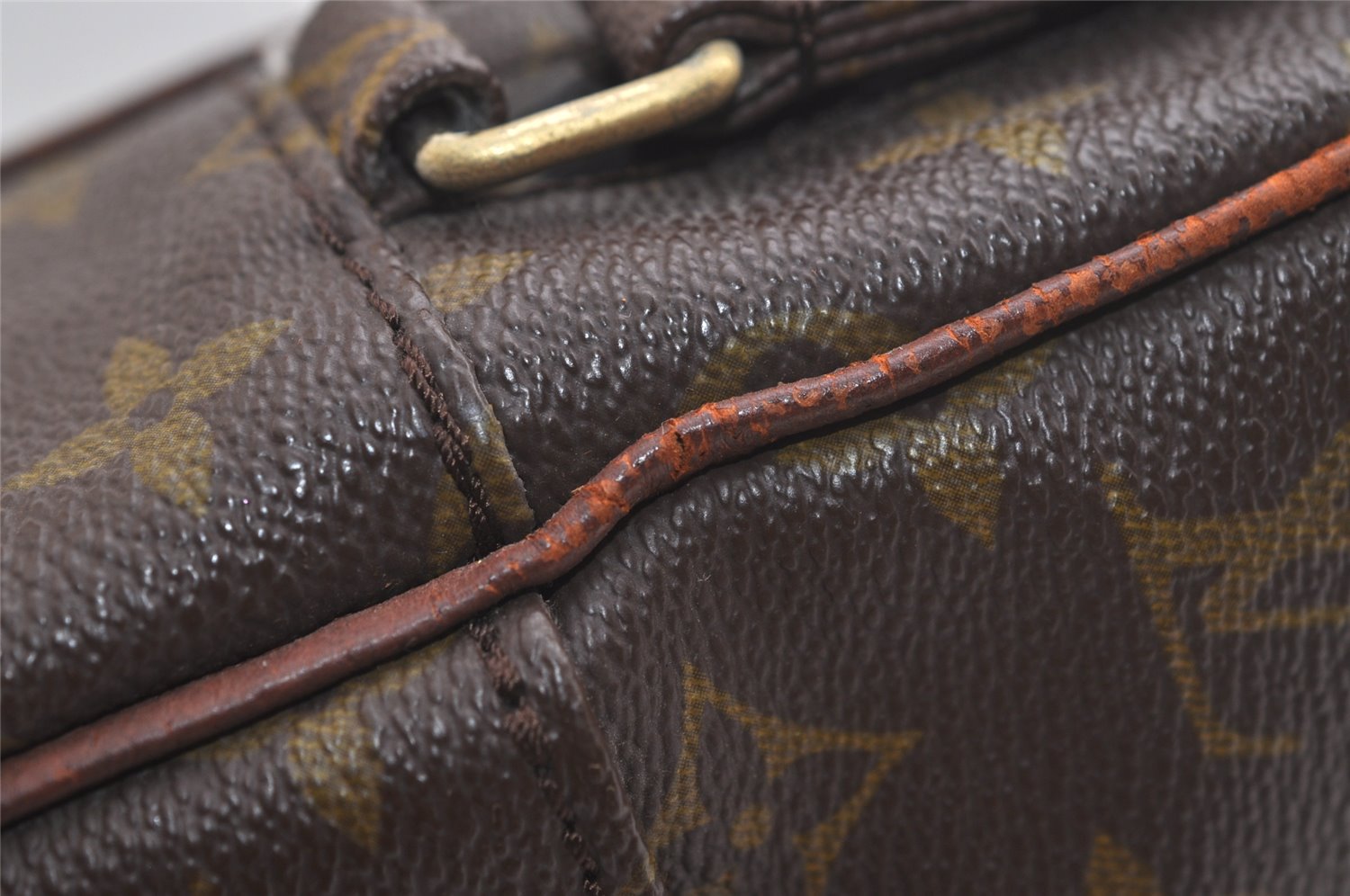 Auth Louis Vuitton Monogram Petit Marceau Shoulder Cross Bag Old Model LV 4539K