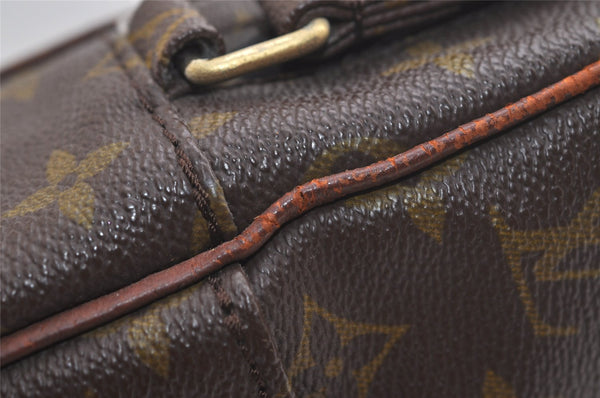 Auth Louis Vuitton Monogram Petit Marceau Shoulder Cross Bag Old Model LV 4539K