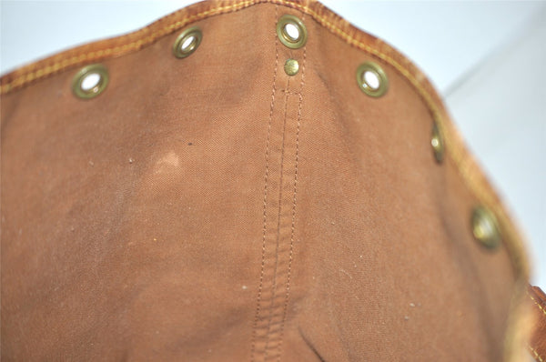 Authentic Louis Vuitton Monogram Petit Noe M42226 Shoulder Drawstring Bag 4540I