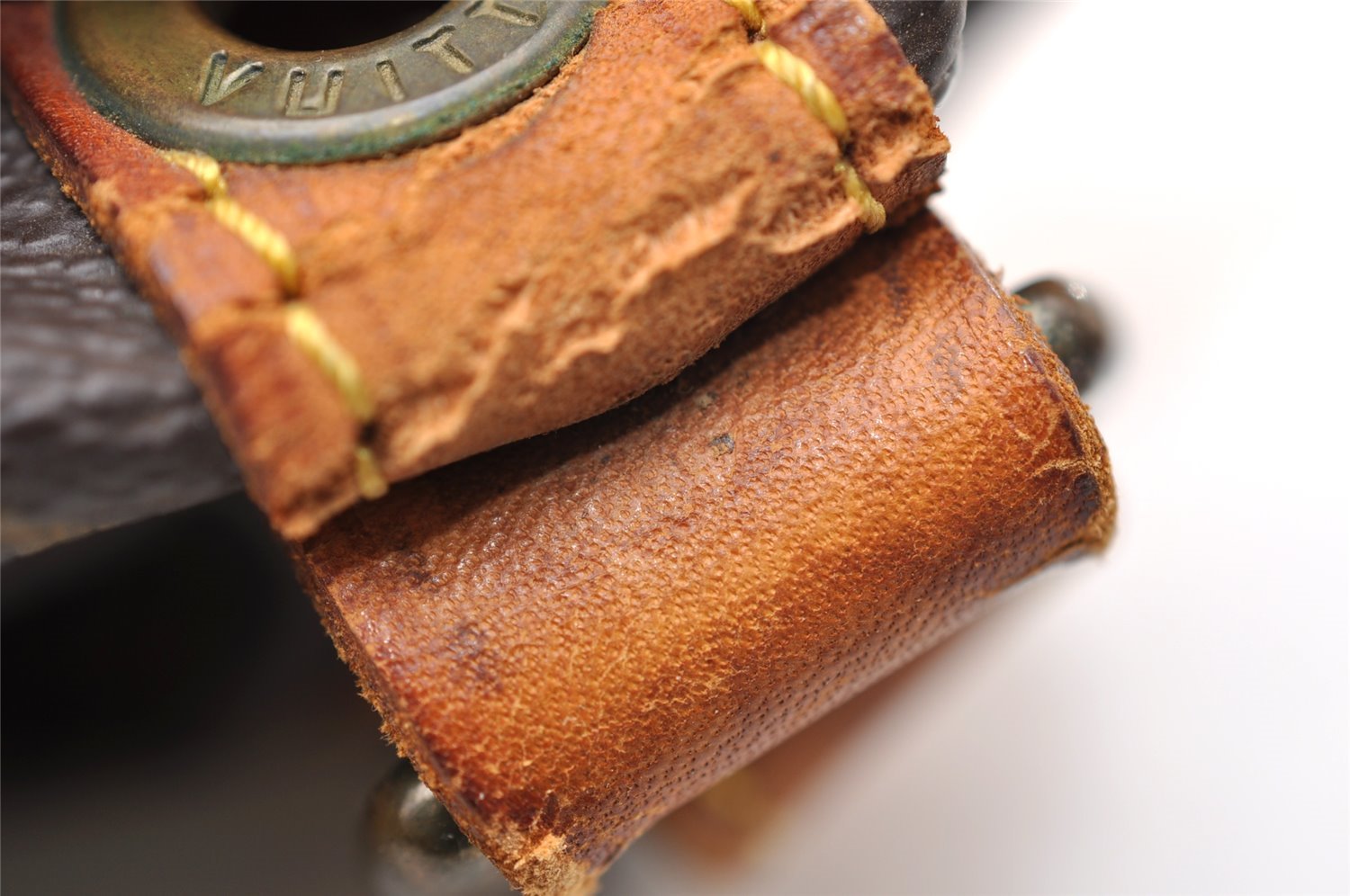 Authentic Louis Vuitton Monogram Petit Noe M42226 Shoulder Drawstring Bag 4540I