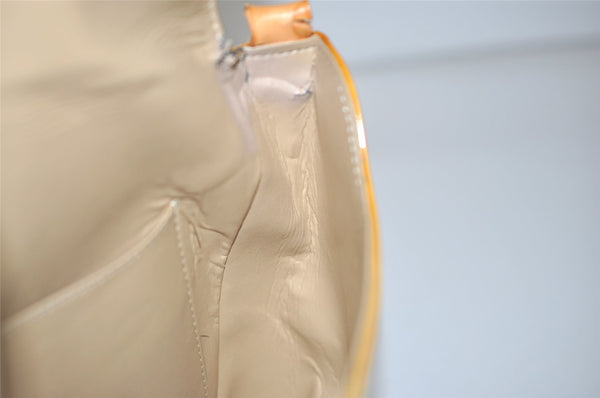 Auth Louis Vuitton Vernis Thompson Street Shoulder Bag Yellow M91008 Junk 4540J