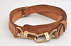 Authentic Louis Vuitton Leather Shoulder Strap Beige 41.1-48" LV 4540K