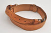 Authentic Louis Vuitton Leather Shoulder Strap Beige 41.1-48" LV 4540K