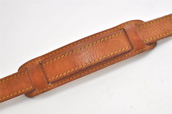 Authentic Louis Vuitton Leather Shoulder Strap Beige 41.1-48" LV 4540K