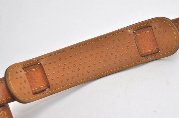 Authentic Louis Vuitton Leather Shoulder Strap Beige 41.1-48" LV 4540K