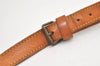 Authentic Louis Vuitton Leather Shoulder Strap Beige 41.1-48" LV 4540K