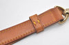 Authentic Louis Vuitton Leather Shoulder Strap Beige 41.1-48" LV 4540K