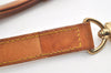 Authentic Louis Vuitton Leather Shoulder Strap Beige 41.1-48" LV 4540K