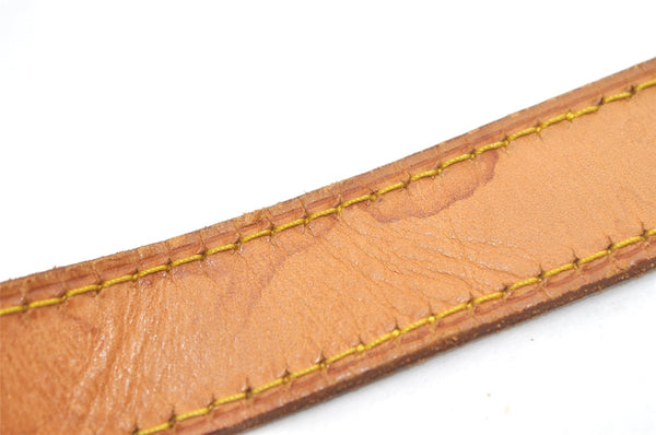 Authentic Louis Vuitton Leather Shoulder Strap Beige 41.1-48" LV 4540K