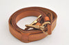 Authentic Louis Vuitton Leather Shoulder Strap Beige 41.1-48" LV 4540K