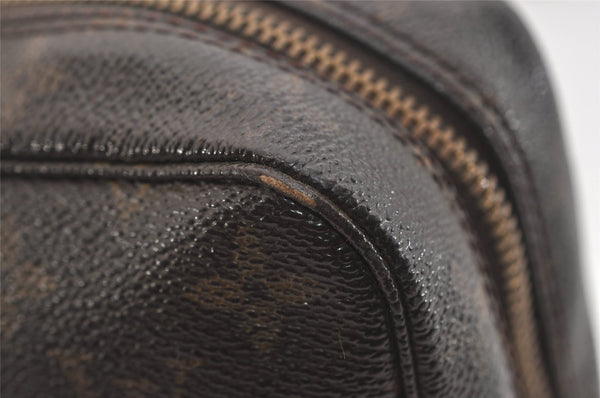 Auth Louis Vuitton Monogram Trousse Toilette 23 Clutch Hand Bag M47524 LV 4541J