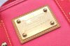 Authentic Louis Vuitton Antigua Cabas PM Hand Bag Pink M40088 LV 4541K
