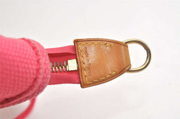 Authentic Louis Vuitton Antigua Cabas PM Hand Bag Pink M40088 LV 4541K