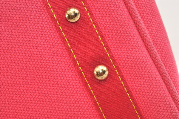 Authentic Louis Vuitton Antigua Cabas PM Hand Bag Pink M40088 LV 4541K