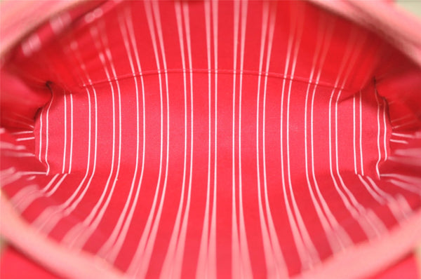 Authentic Louis Vuitton Antigua Cabas PM Hand Bag Pink M40088 LV 4541K