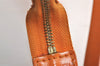 Authentic Louis Vuitton Epi Pochette Accessoires Pouch Orange M5294H LV 4542J