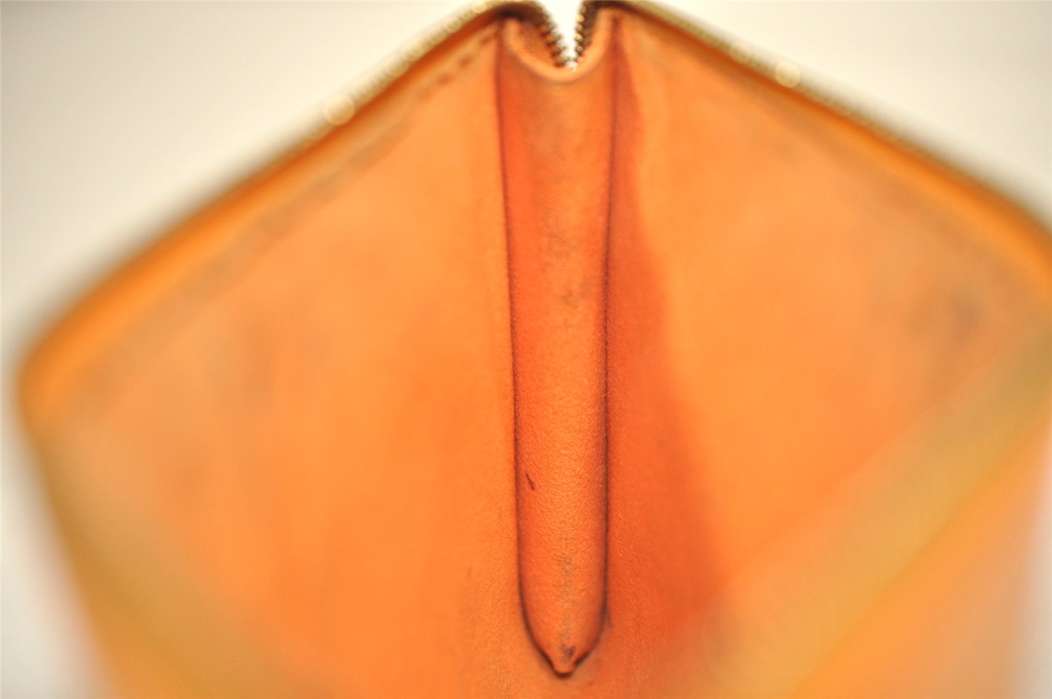 Authentic Louis Vuitton Epi Pochette Accessoires Pouch Orange M5294H LV 4542J