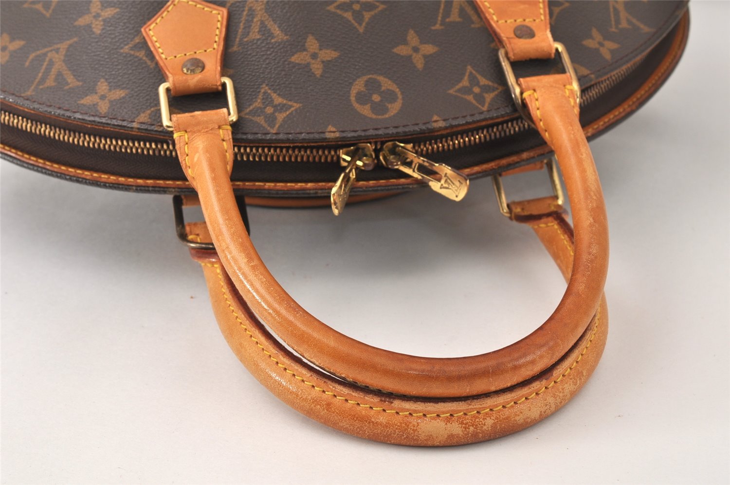 Authentic Louis Vuitton Monogram Ellipse MM Hand Bag M51126 LV 4542K