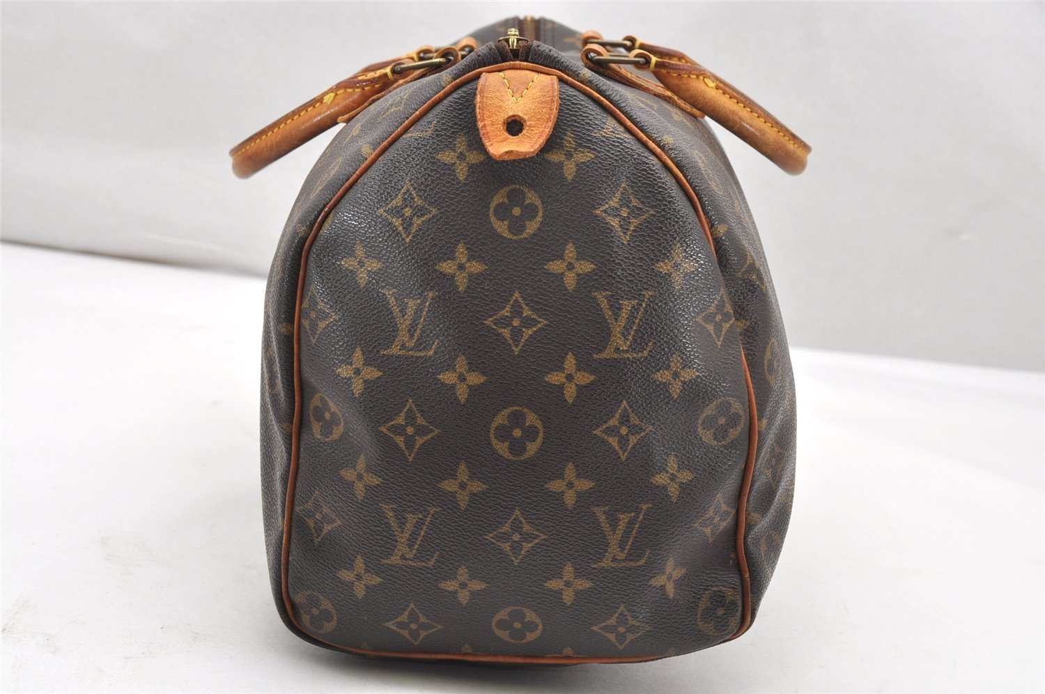 Authentic Louis Vuitton Monogram Speedy 35 Hand Boston Bag M41524 LV 4543K