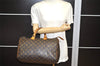 Authentic Louis Vuitton Monogram Speedy 35 Hand Boston Bag M41524 LV 4543K