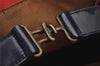 Authentic FENDI Zucca Etniko Shoulder Hand Bag Canvas Leather Brown 4546I