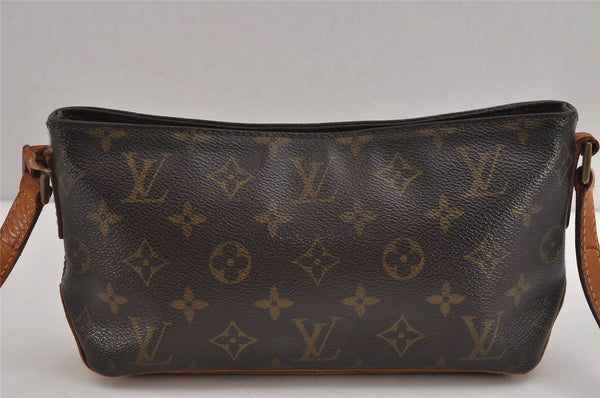 Authentic Louis Vuitton Monogram Trotteur Shoulder Cross Bag M51240 Junk 4546J