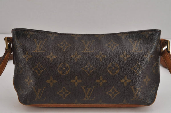 Authentic Louis Vuitton Monogram Trotteur Shoulder Cross Bag M51240 Junk 4546J