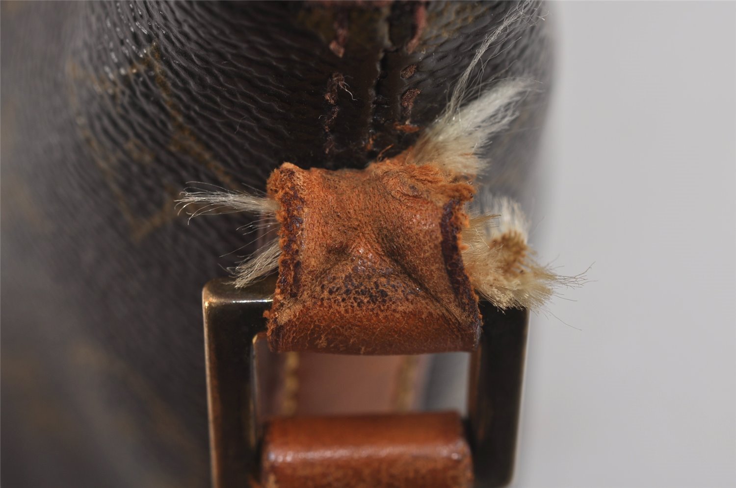 Authentic Louis Vuitton Monogram Trotteur Shoulder Cross Bag M51240 Junk 4546J