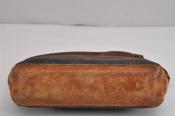 Authentic Louis Vuitton Monogram Trotteur Shoulder Cross Bag M51240 Junk 4546J