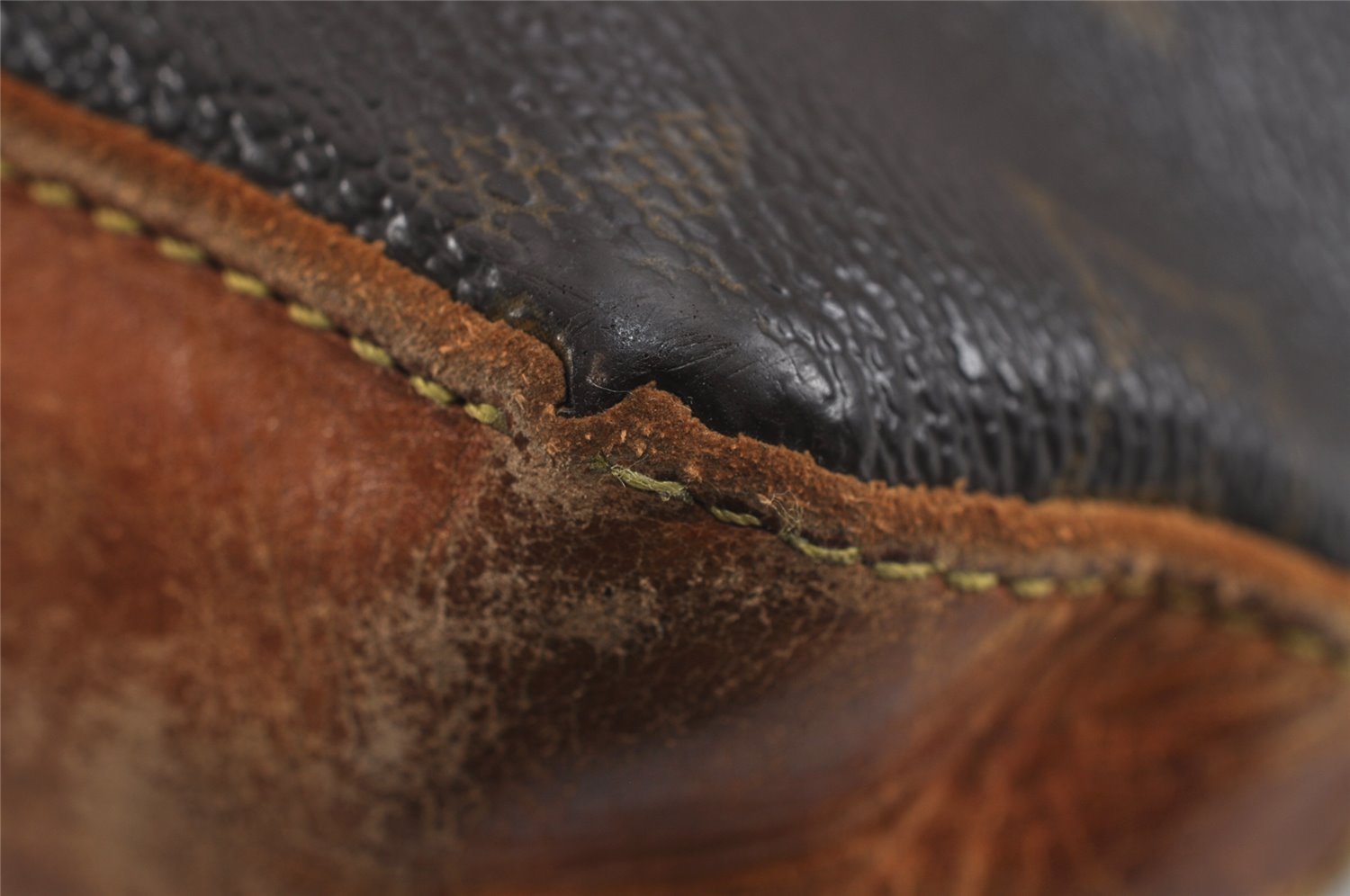 Authentic Louis Vuitton Monogram Trotteur Shoulder Cross Bag M51240 Junk 4546J