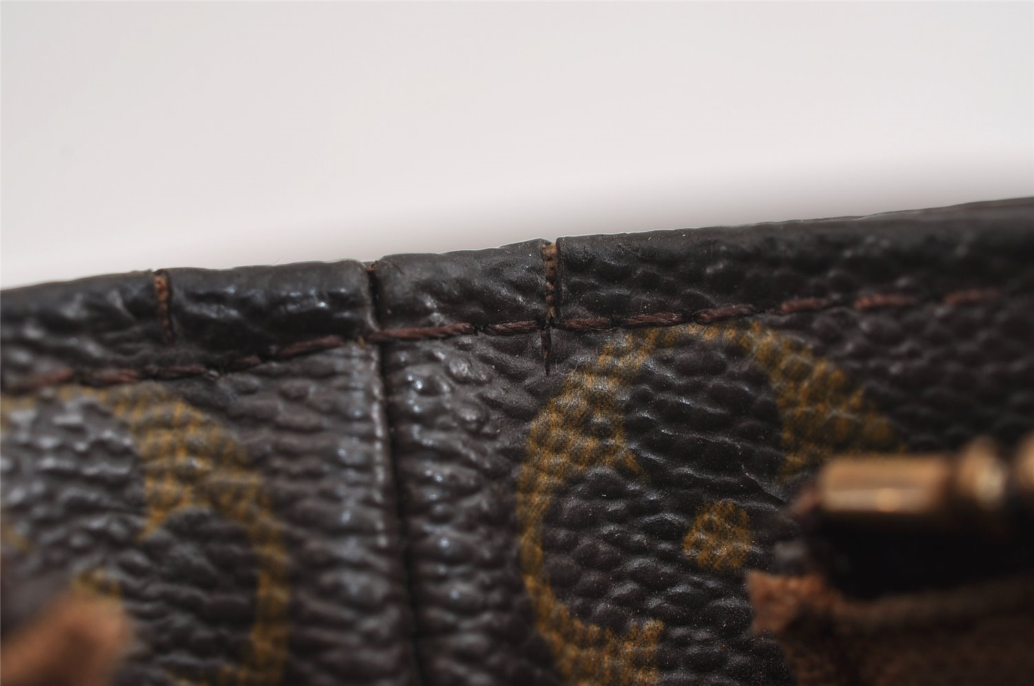 Authentic Louis Vuitton Monogram Trotteur Shoulder Cross Bag M51240 Junk 4546J