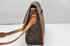 Authentic Louis Vuitton Monogram Gibeciere GM Shoulder Cross Bag M42246 LV 4546K