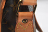 Authentic Louis Vuitton Monogram Gibeciere GM Shoulder Cross Bag M42246 LV 4546K