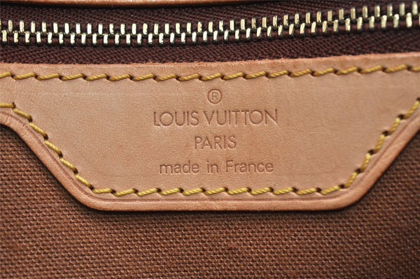 Authentic Louis Vuitton Monogram Gibeciere GM Shoulder Cross Bag M42246 LV 4546K