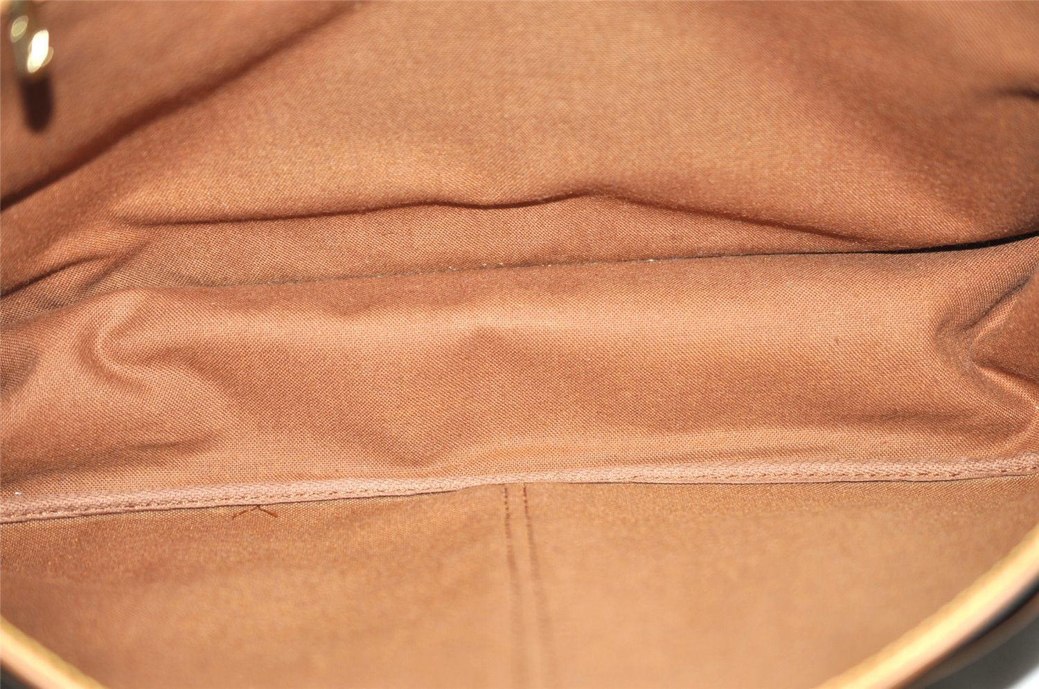 Authentic Louis Vuitton Monogram Gibeciere GM Shoulder Cross Bag M42246 LV 4546K