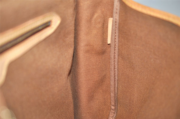 Authentic Louis Vuitton Monogram Gibeciere GM Shoulder Cross Bag M42246 LV 4546K