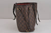 Authentic Louis Vuitton Damier Neverfull PM Shoulder Tote Bag N51109 Junk 4547J