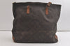 Authentic Louis Vuitton Monogram Cabas Mezzo Shoulder Tote Bag M51151 Junk 4547K