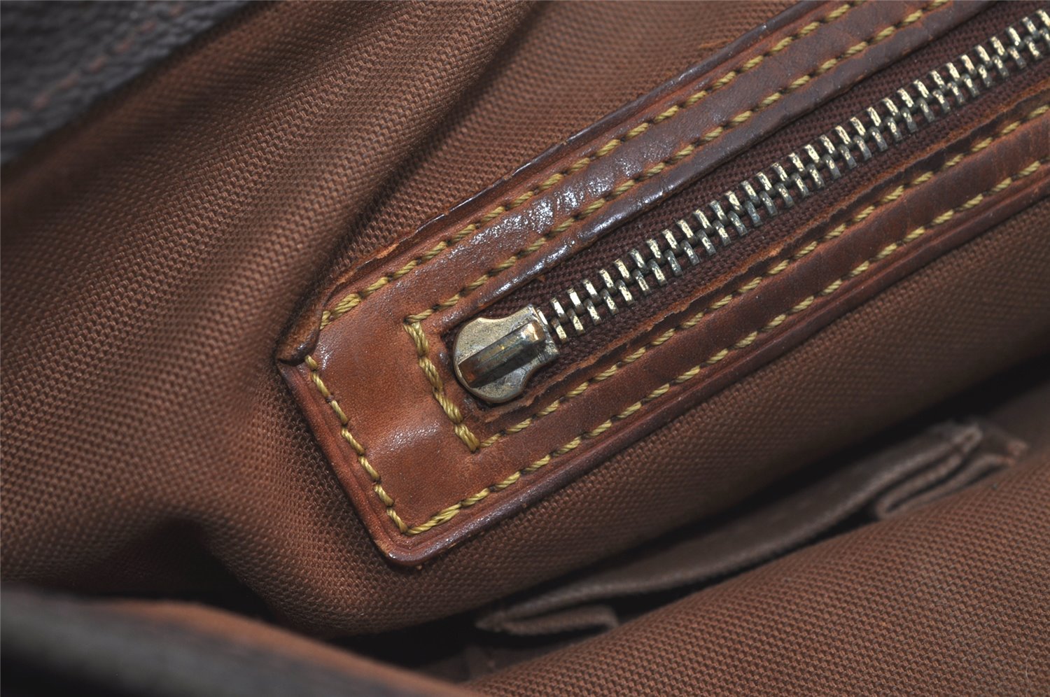 Authentic Louis Vuitton Monogram Cabas Mezzo Shoulder Tote Bag M51151 Junk 4547K