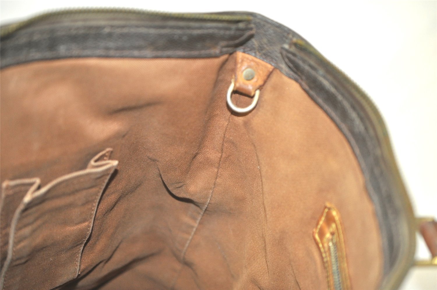 Authentic Louis Vuitton Monogram Cabas Mezzo Shoulder Tote Bag M51151 Junk 4547K