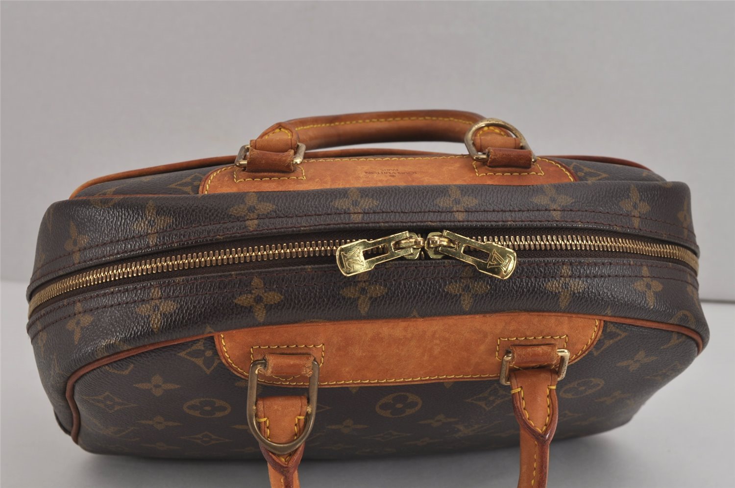 Authentic Louis Vuitton Monogram Trouville Hand Bag Purse M42228 LV 4548J