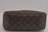 Authentic Louis Vuitton Monogram Trouville Hand Bag Purse M42228 LV 4548J