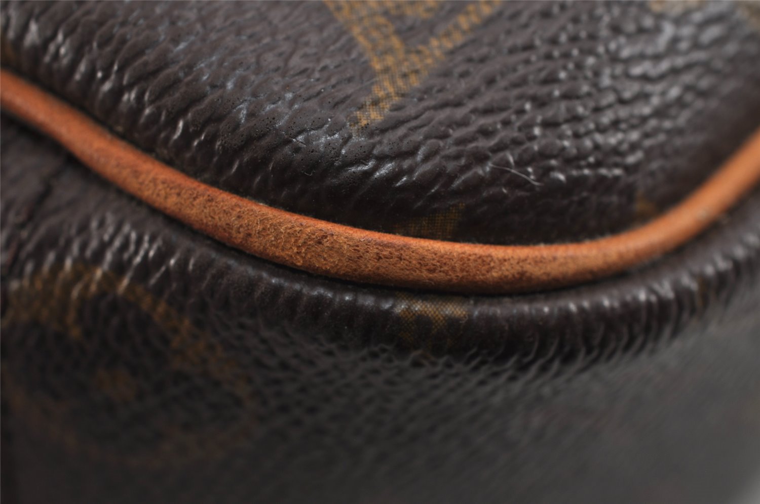 Authentic Louis Vuitton Monogram Trouville Hand Bag Purse M42228 LV 4548J