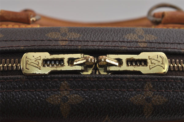 Authentic Louis Vuitton Monogram Trouville Hand Bag Purse M42228 LV 4548J