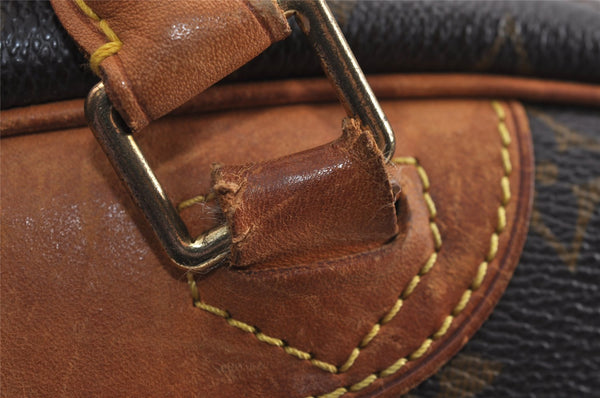 Authentic Louis Vuitton Monogram Trouville Hand Bag Purse M42228 LV 4548J