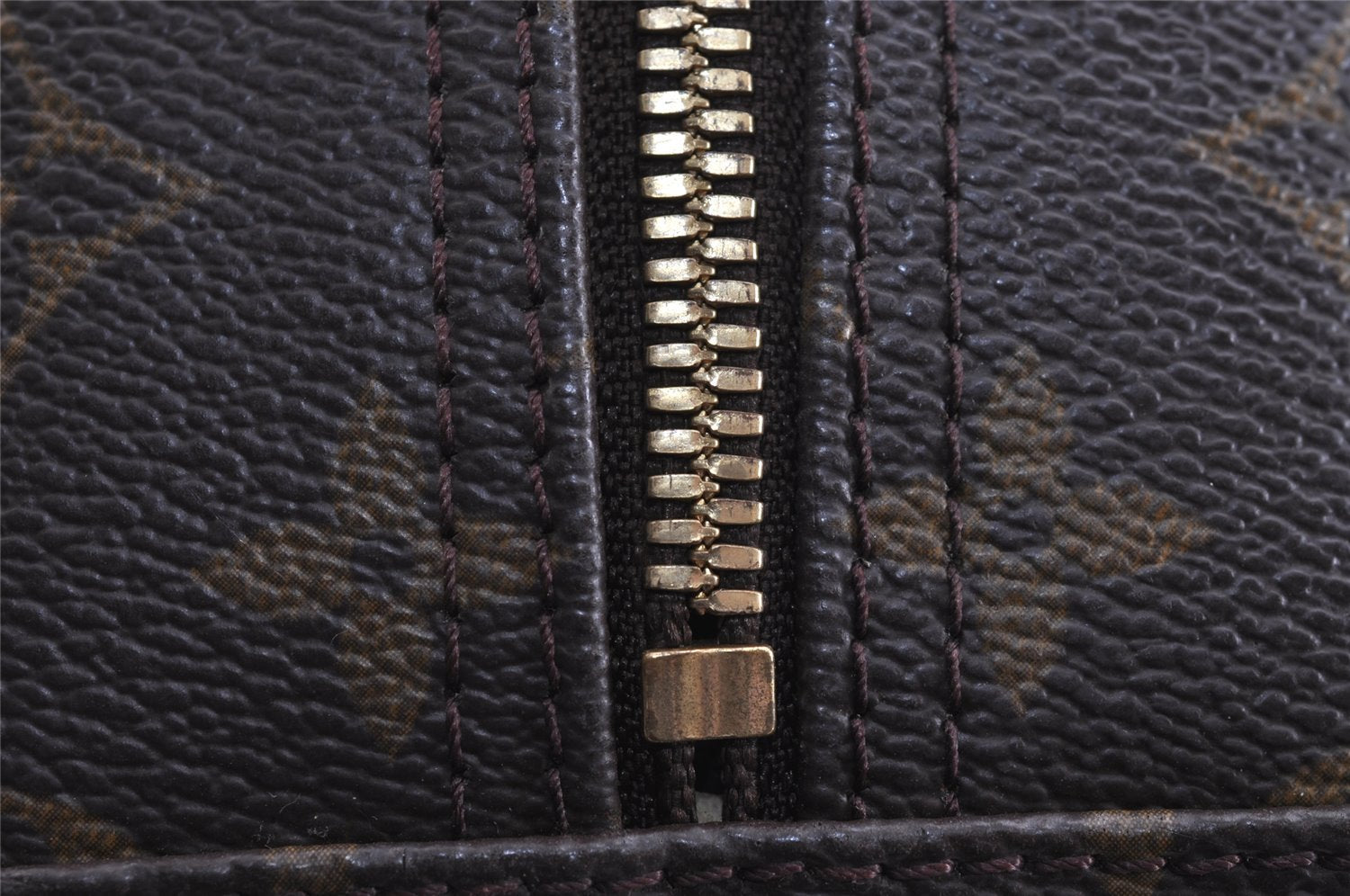 Authentic Louis Vuitton Monogram Trouville Hand Bag Purse M42228 LV 4548J