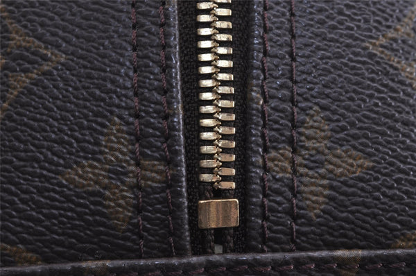 Authentic Louis Vuitton Monogram Trouville Hand Bag Purse M42228 LV 4548J