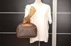 Authentic Louis Vuitton Monogram Trouville Hand Bag Purse M42228 LV 4548J