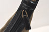 Authentic GUCCI Shoulder Hand Bag Purse Canvas Leather 0014204 Beige Black 4548K